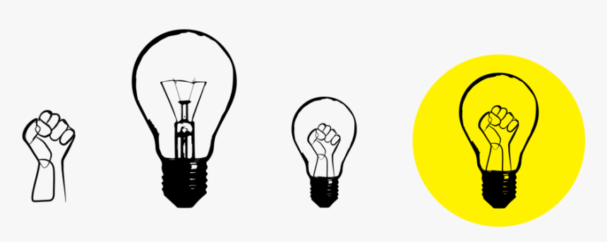 Narrative Black Abolition Science 24 - Incandescent Light Bulb, HD Png Download, Free Download