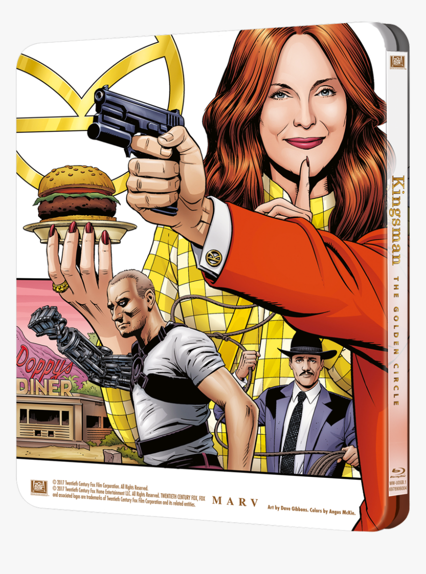 Kingsman The Golden Circle Comic, HD Png Download, Free Download