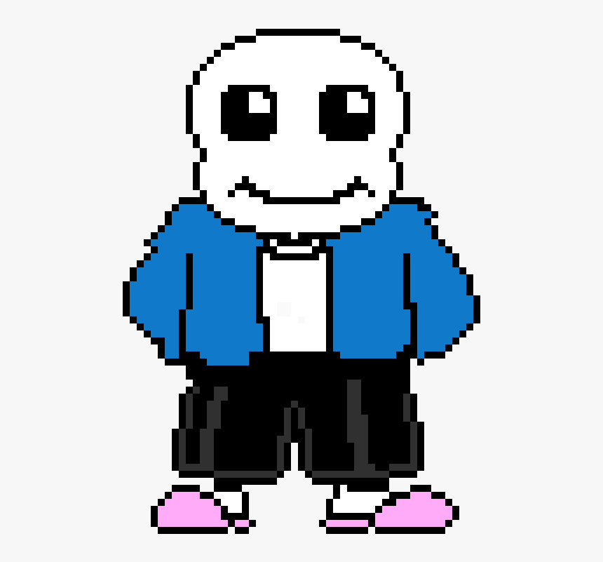 Undertale Sans Pixel Art, HD Png Download, Free Download