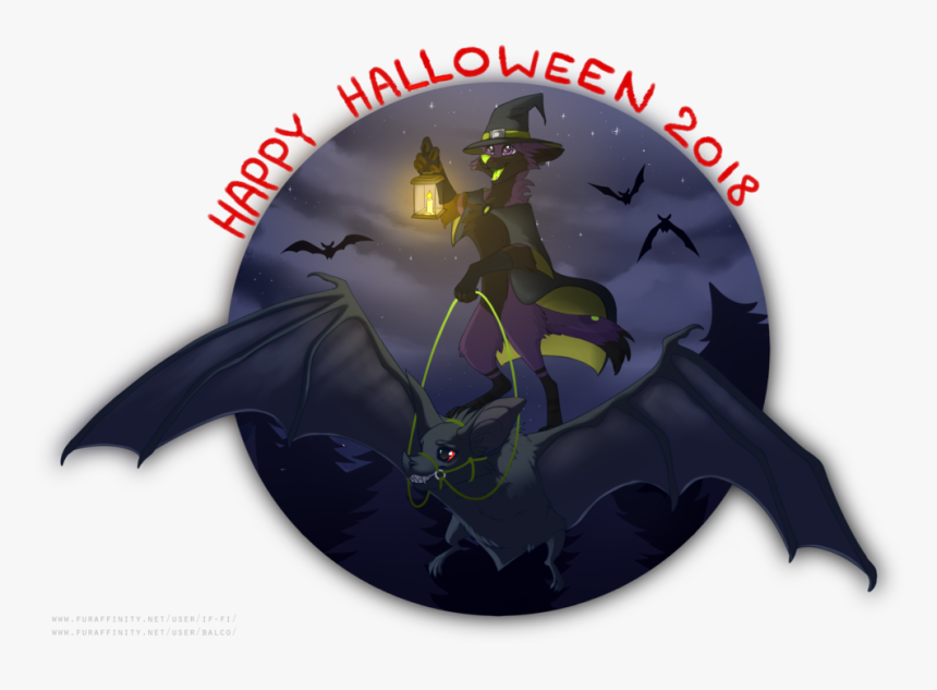 Bat Rider - Illustration, HD Png Download, Free Download