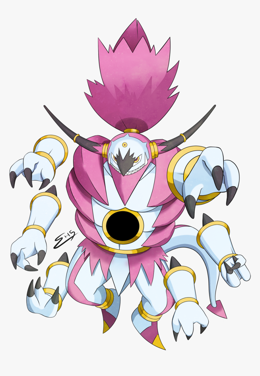 Hoopa Unbound Drawing Amazing - Pokemon Hoopa Unbound Drawing, HD Png Download, Free Download