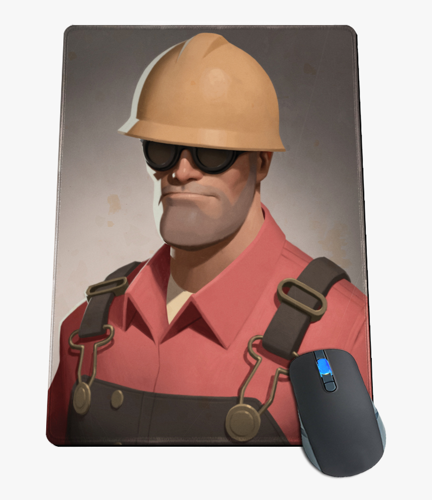 Team Fortress 2 Engineer Portrait, HD Png Download, Free Download