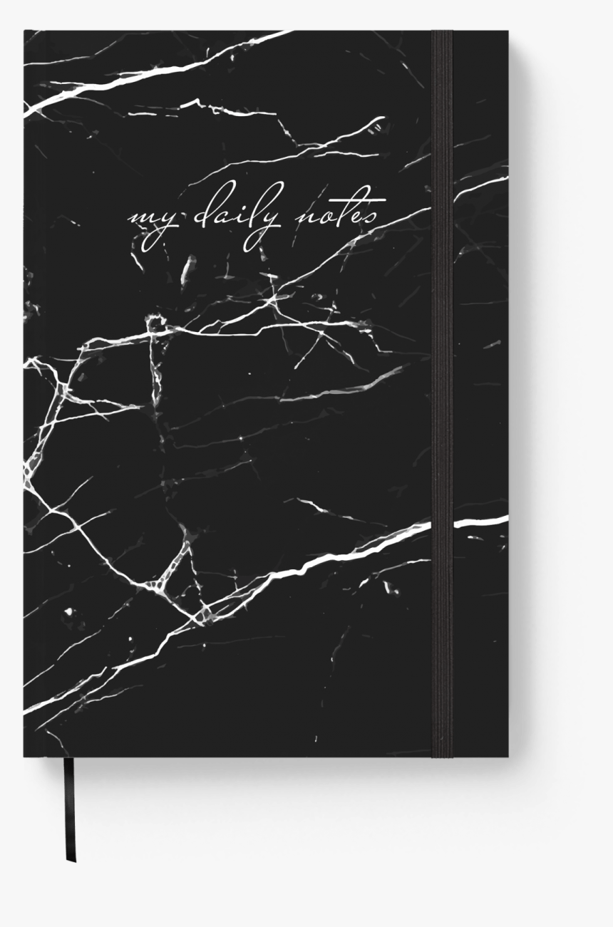 Black Marble Journal Notebook - Modern Art, HD Png Download, Free Download