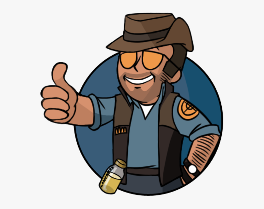 Team Fortress - Cartoon, HD Png Download, Free Download