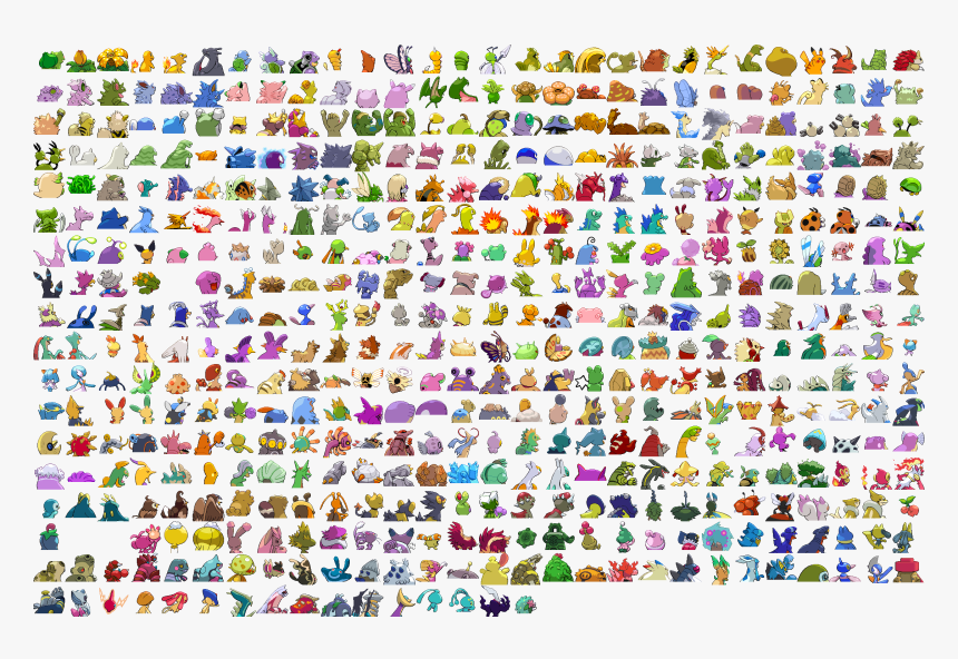 Pokemon Heartgold Pokedex, HD Png Download - kindpng