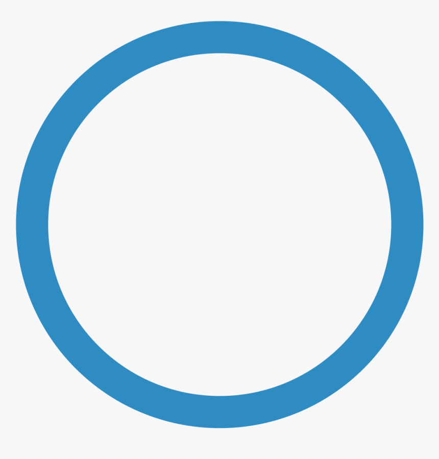 Blue Circle Ring Png, Transparent Png, Free Download