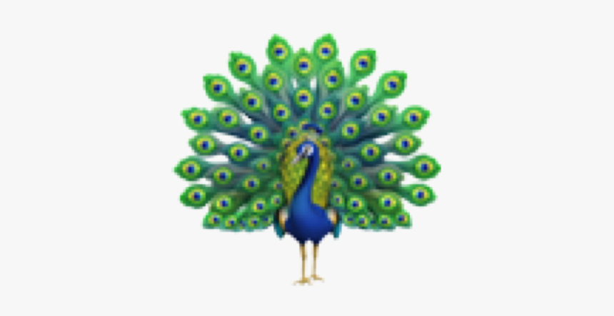 #emoji #emojis #emoticones #emojie #emojitumblr #nuevosemojis - Apple Peacock Emoji, HD Png Download, Free Download