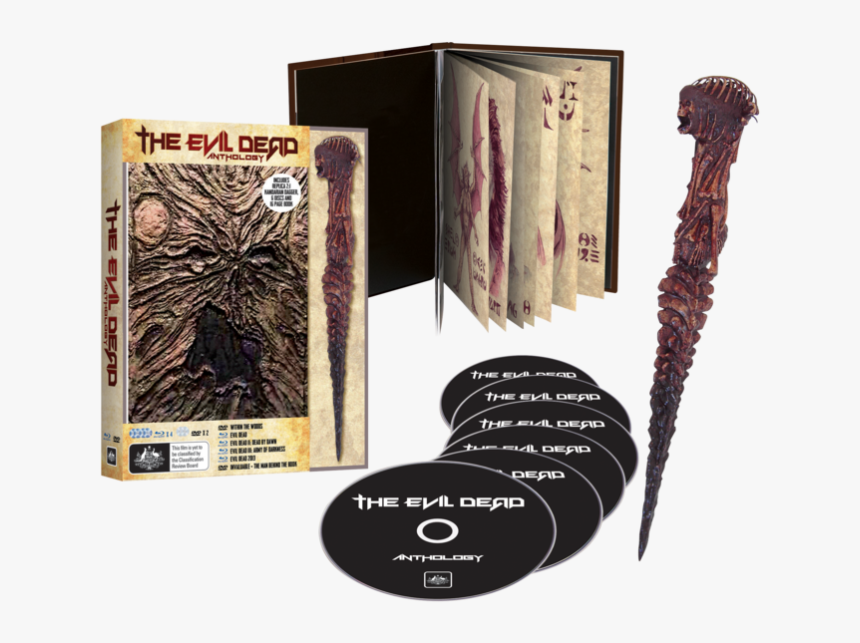 The Evil Dead Anthology - Evil Dead Necronomicon Blu Ray, HD Png Download, Free Download