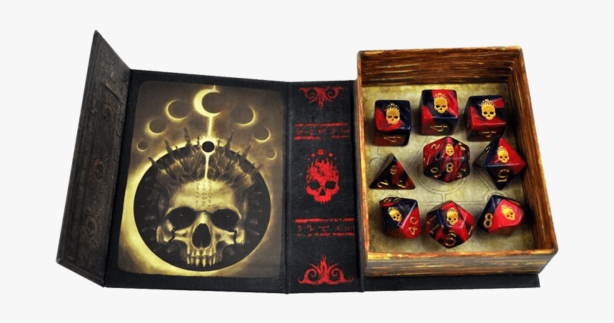 Elder Dice Green Lovecraft Elder Sign Polyhedral Set, HD Png Download, Free Download