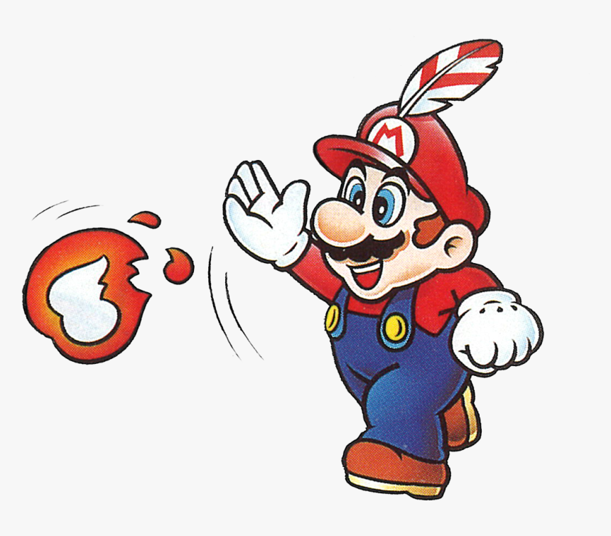 Transparent Fire Flower Png - Super Mario Land 2 Mario, Png Download, Free Download