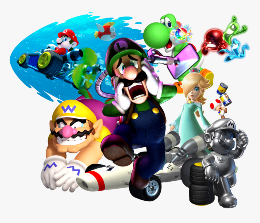 New Super Mario Bros Games - Mario Kart 7, HD Png Download, Free Download