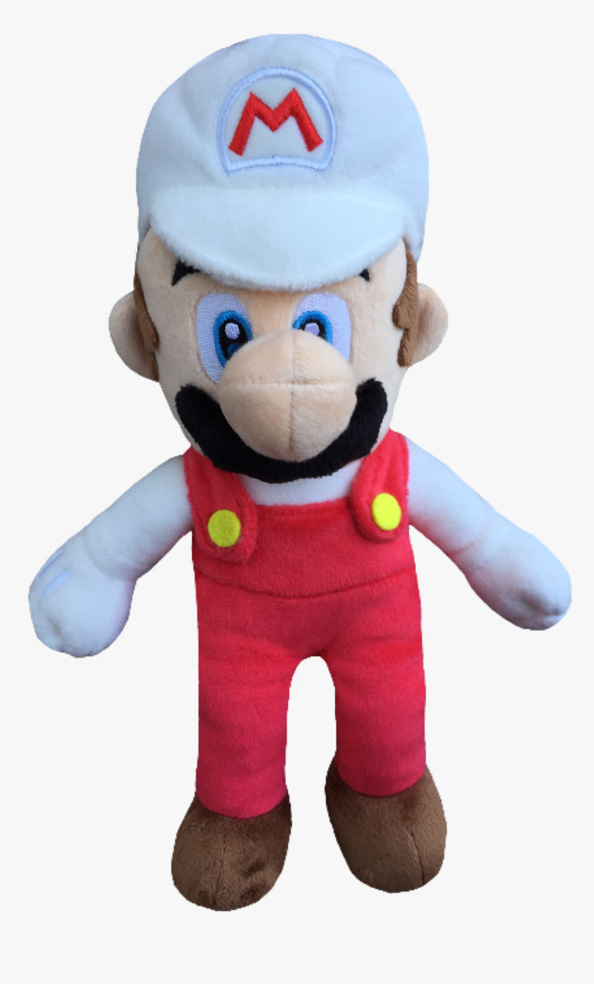 #firemario #mario #firemarioplush #marioplush #freetoedit - Stuffed Toy, HD Png Download, Free Download