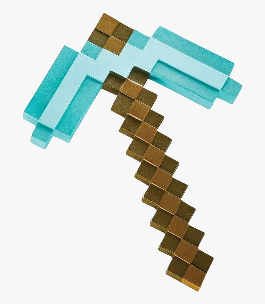 Minecraft Real Pickaxe, HD Png Download, Free Download