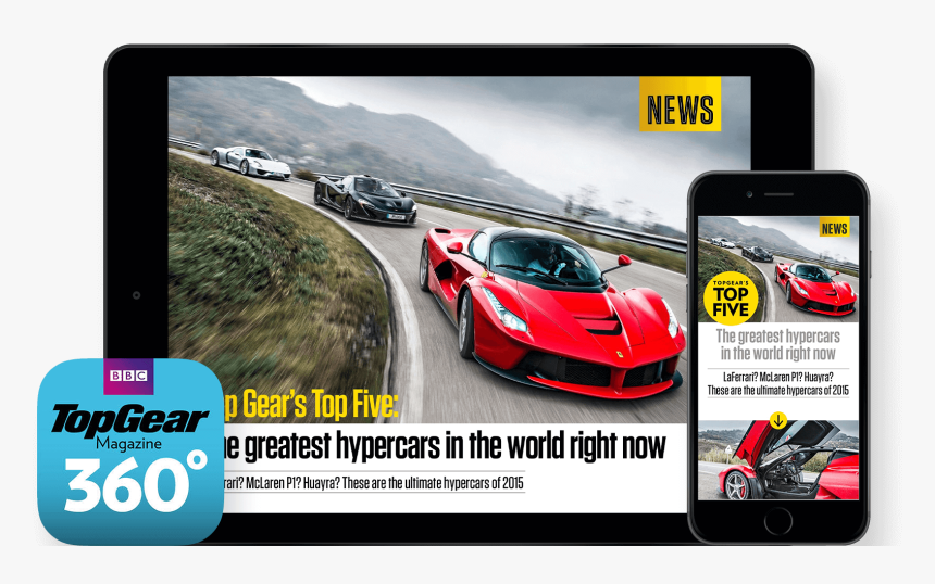 Inception Media Content 01-1 - Top Gear, HD Png Download, Free Download