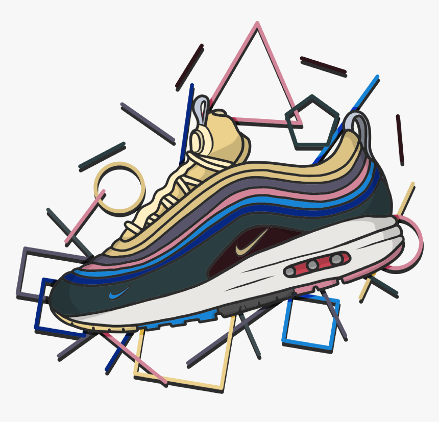 Wotherspoon - Air Max 1 Drawing Transparent, HD Png Download, Free Download