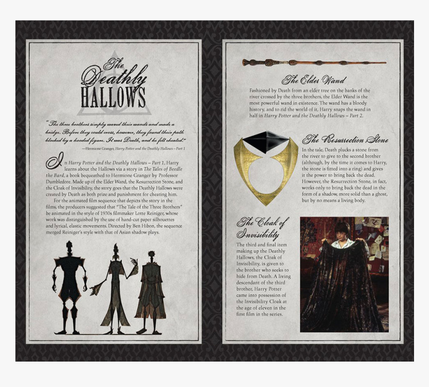 Harry Potter Deathly Hallows Hardcover Ruled Journal, HD Png Download, Free Download
