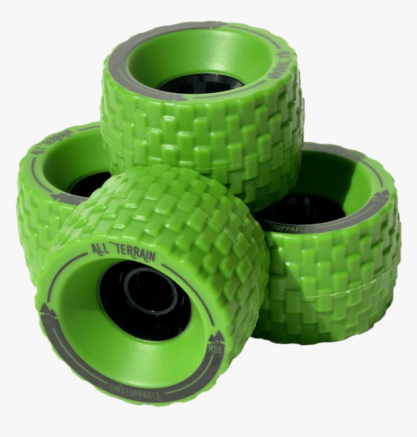 13406 Set Green - Mbs All Terrain Wheels, HD Png Download, Free Download