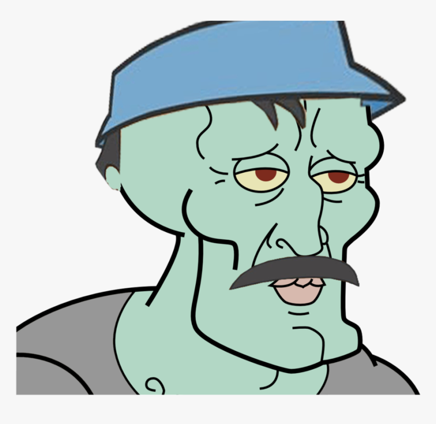 Thumb Image - Handsome Squidward Png, Transparent Png, Free Download