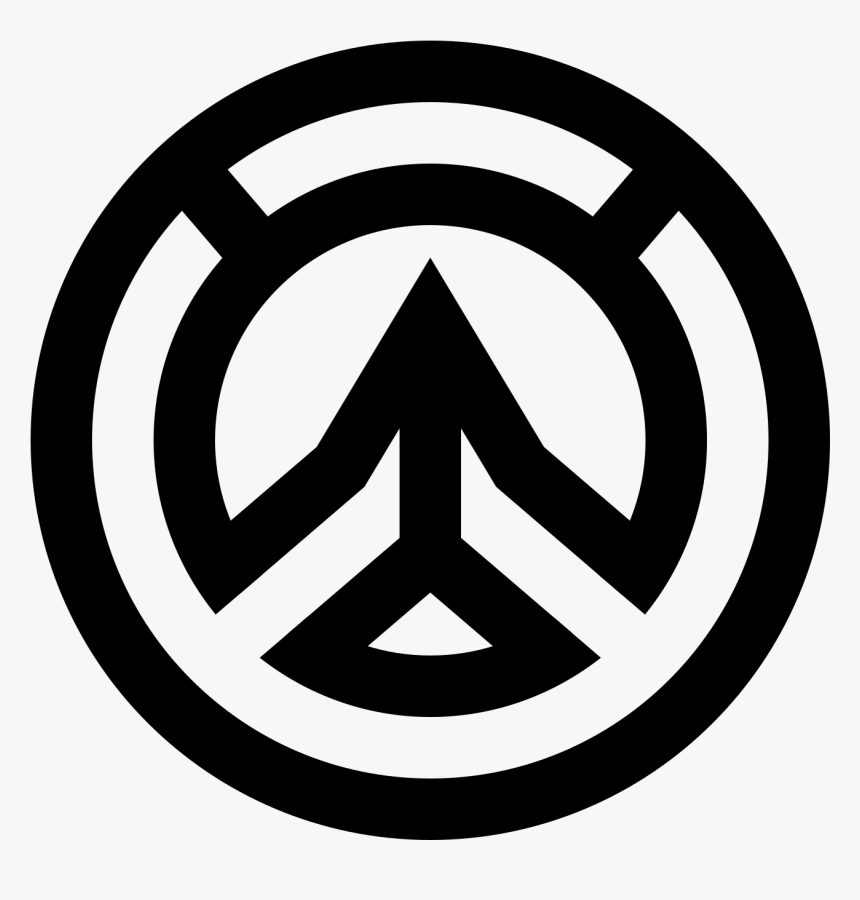 Overwatch Icons Png - Overwatch Logo Png Black, Transparent Png, Free Download