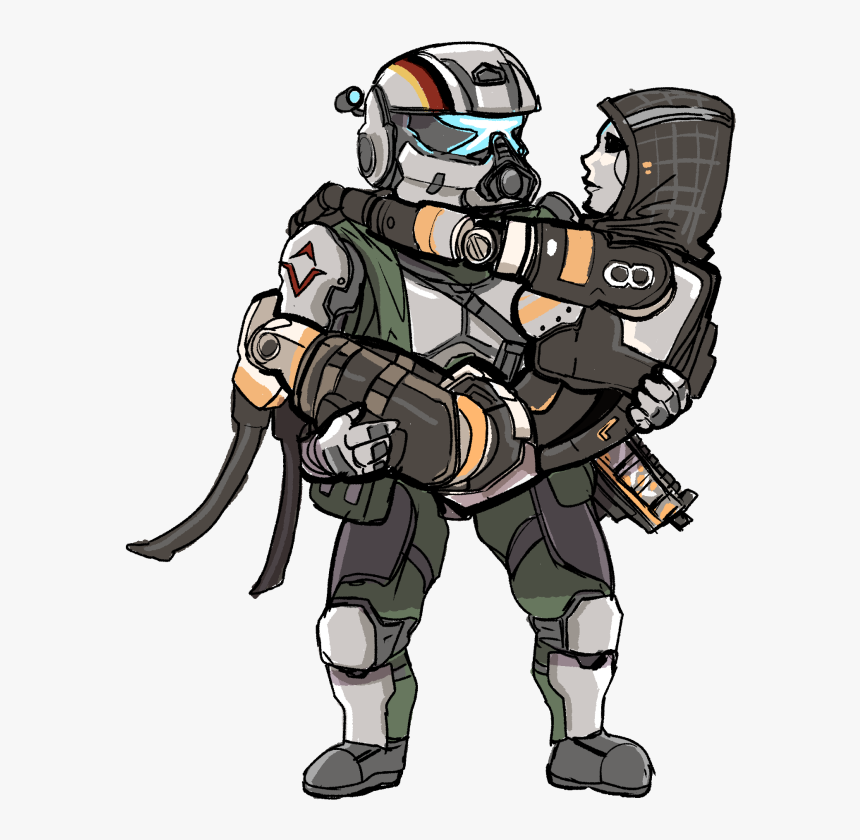 Transparent Female Pilot Clipart - Titanfall 2 Fan Art, HD Png Download, Free Download