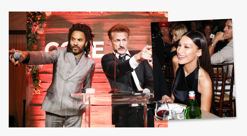 Lenny Kravitz Auctioned Dinner With Himself And Maybe, HD Png Download, Free Download