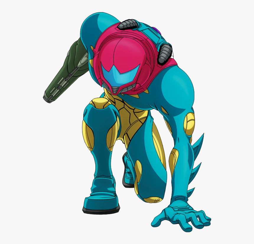 Samus Art Fusion Suit, HD Png Download, Free Download