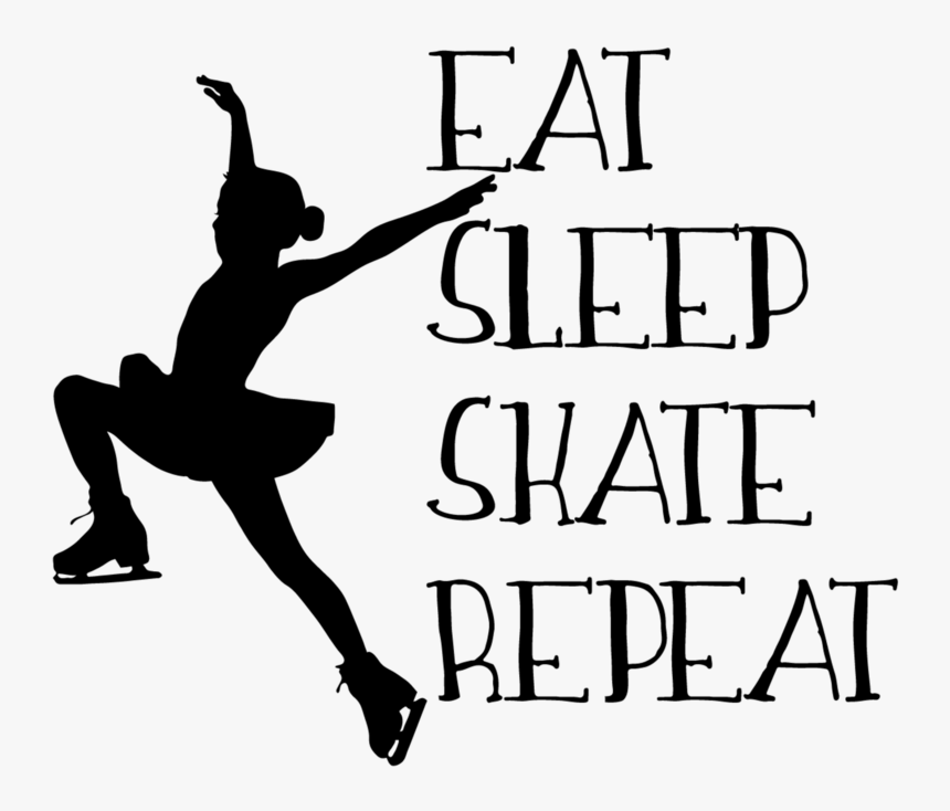 Eat Sleep Skate Repeat, HD Png Download, Free Download