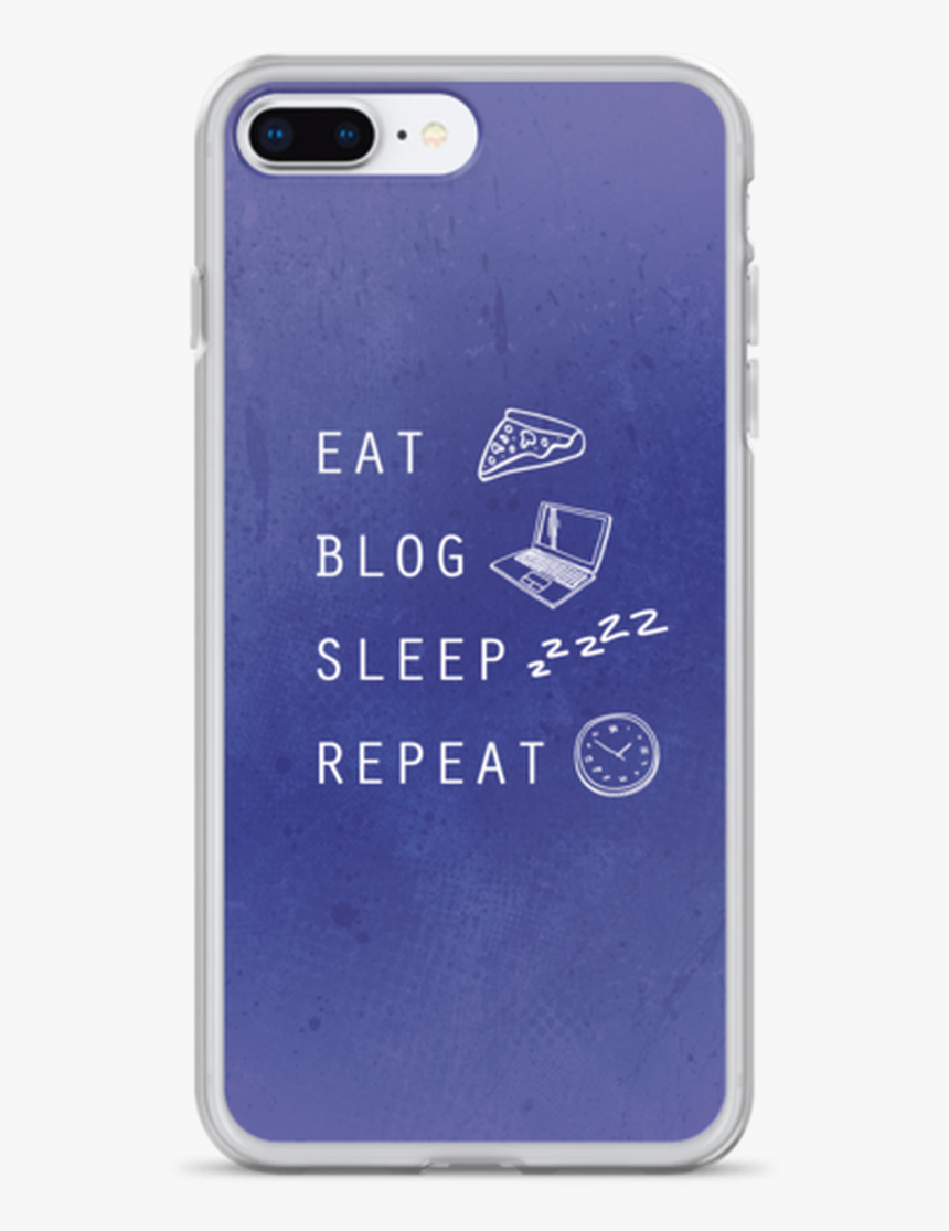 Eat Sleep Blog Repeat Iphone Case - Mobile Phone Case, HD Png Download, Free Download