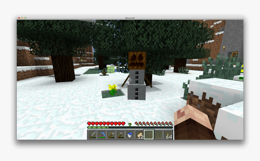 Minecraft Snow Golem, HD Png Download, Free Download