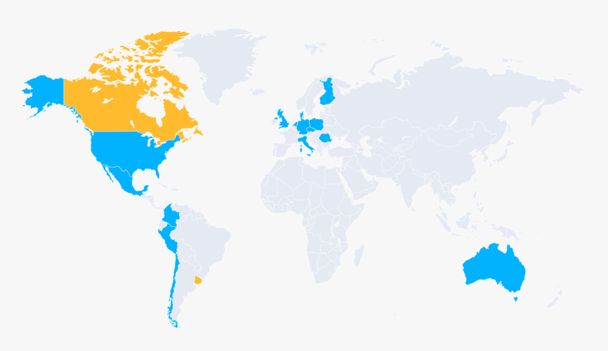 Map Of Countries Where Weed Is Legal - Golden World Map, HD Png Download, Free Download