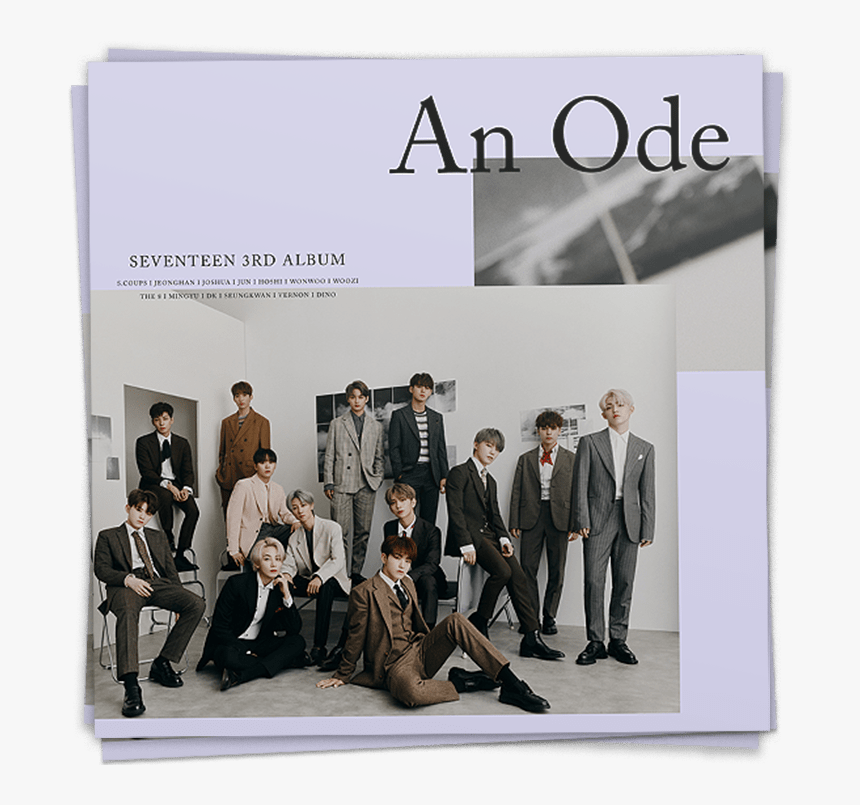 Seventeen 3rd Album An Ode, HD Png Download, Free Download