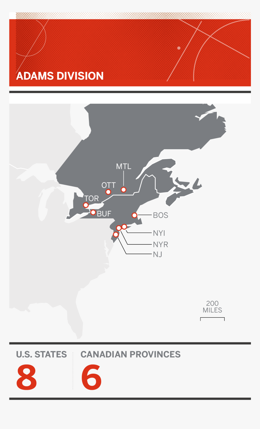 Nhl Division Realignment With Seattle , Png Download - Nhl Realignment 2020, Transparent Png, Free Download