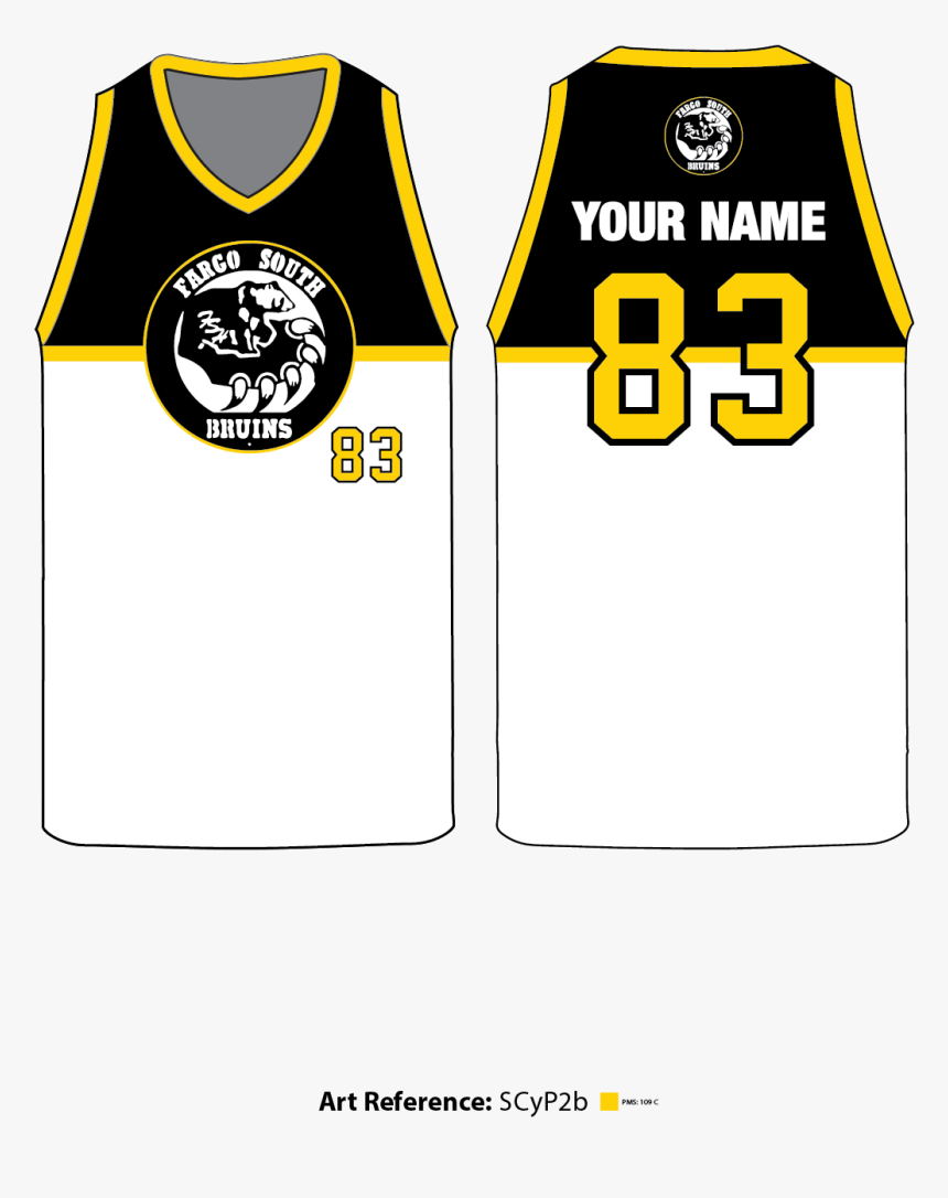 Bruins 1 Men"s Basketball Jersey - Fargo South Bruins, HD Png Download, Free Download