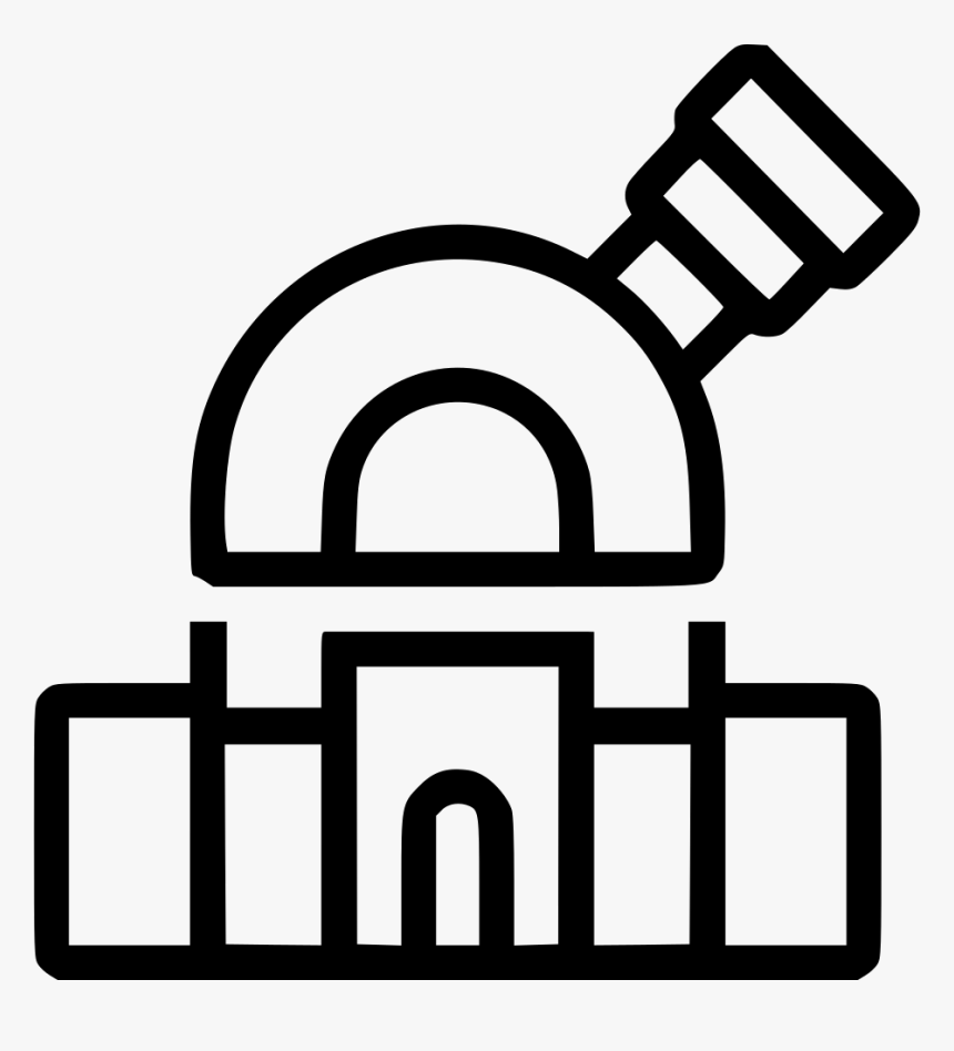 Planetarium Observatory - Icon, HD Png Download, Free Download