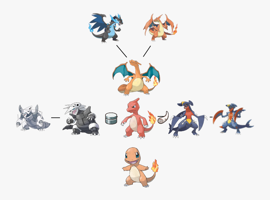 Mega Charizard X In Pokemon, HD Png Download, Free Download