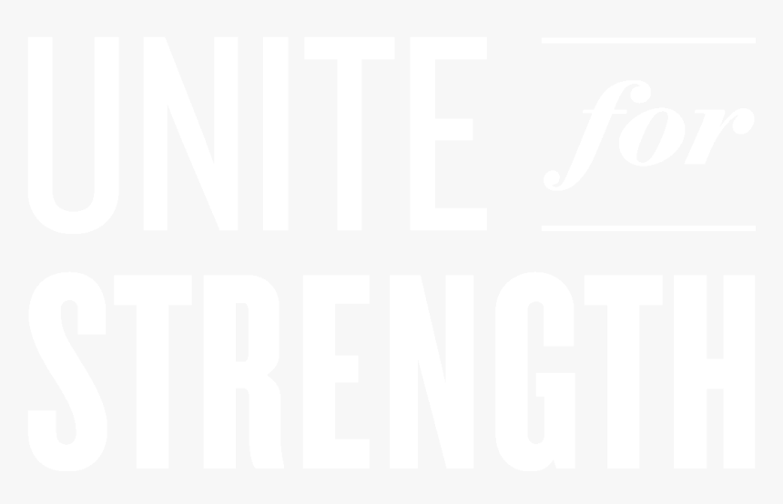 Unite For Strength Logo - Poster, HD Png Download, Free Download