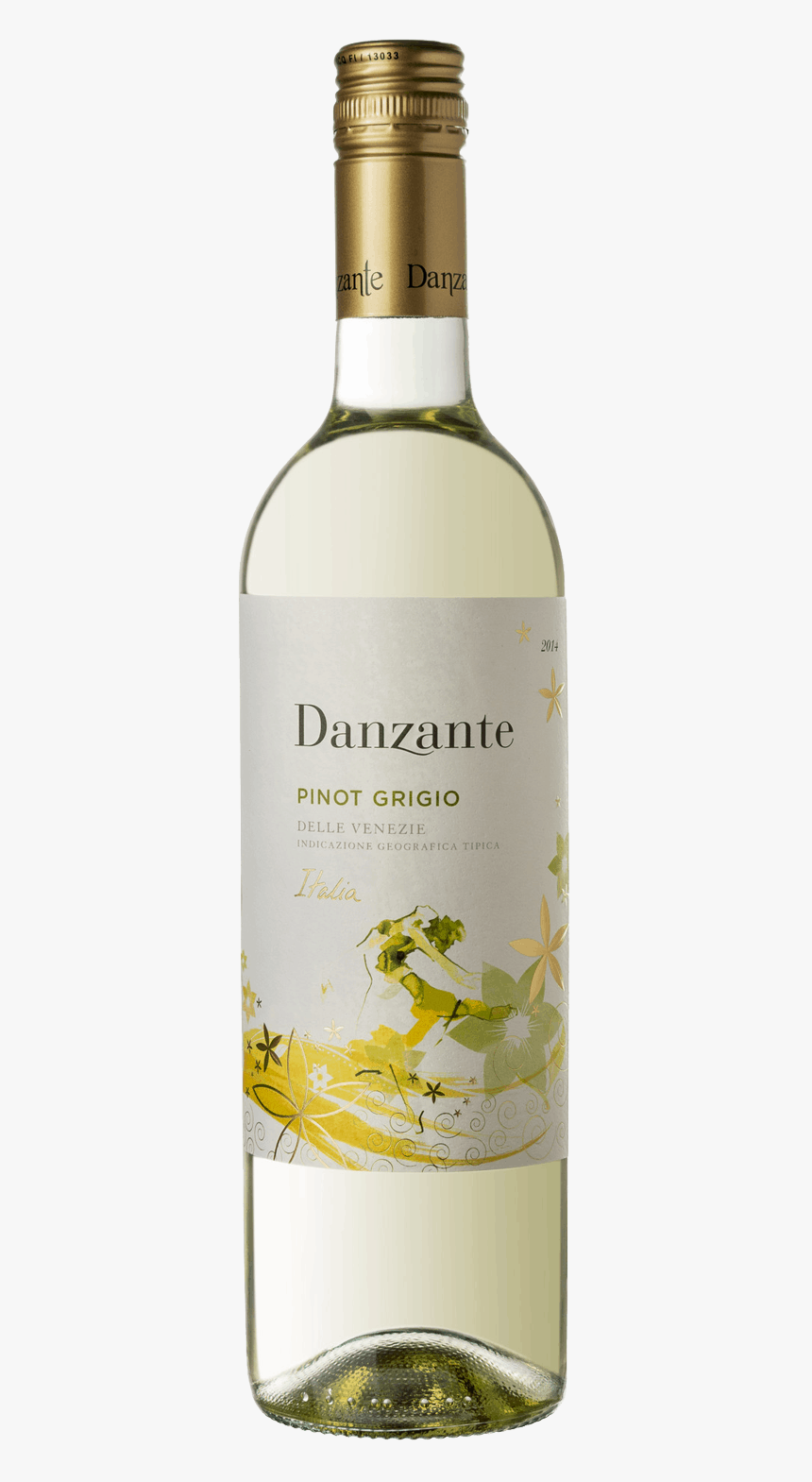 Danzante Pinot White Wine - Danzante Pinot Grigio Delle Venezie Igt, HD Png Download, Free Download