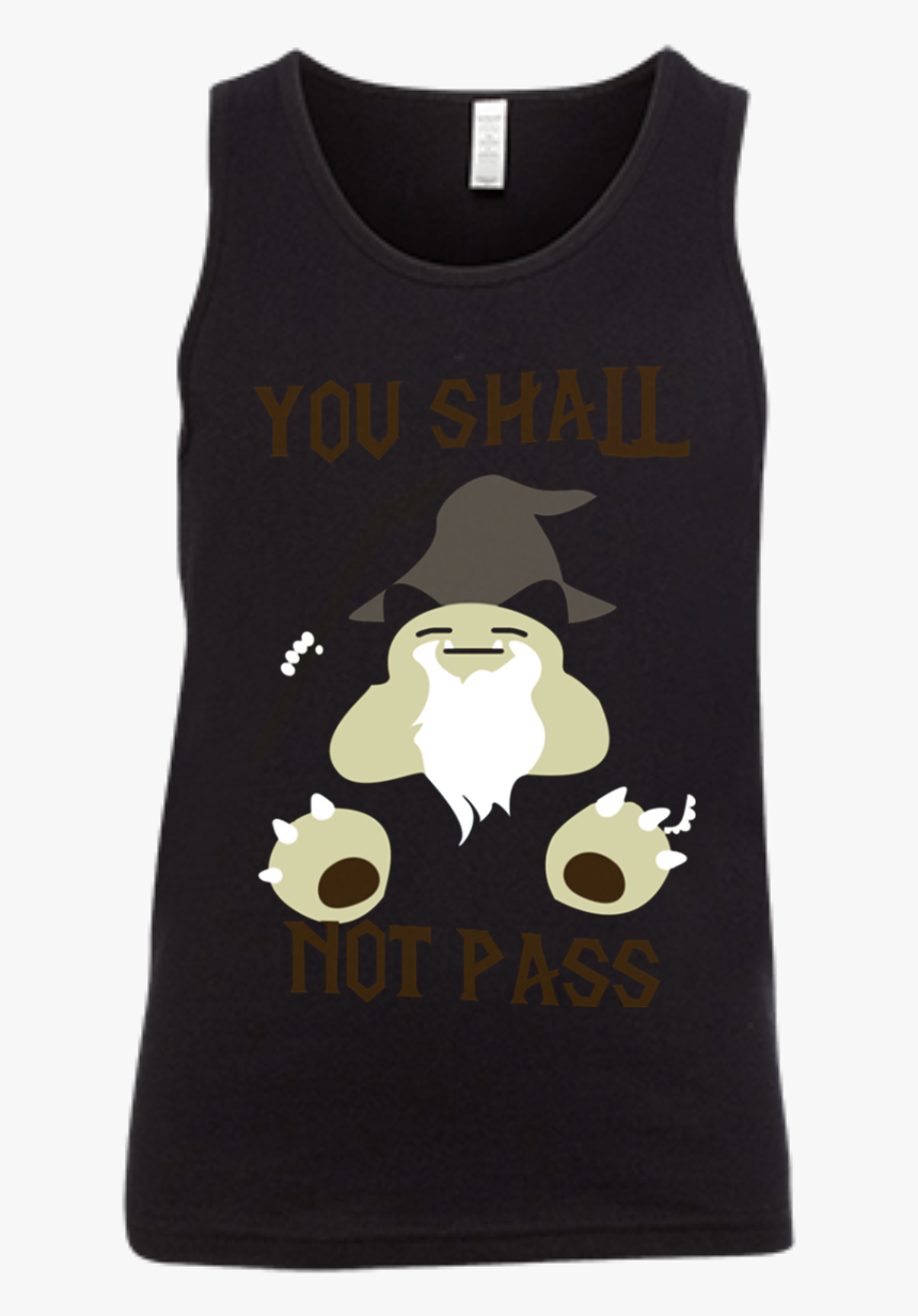 You Shall Not Pass Shirt Snorlax - Active Tank, HD Png Download, Free Download