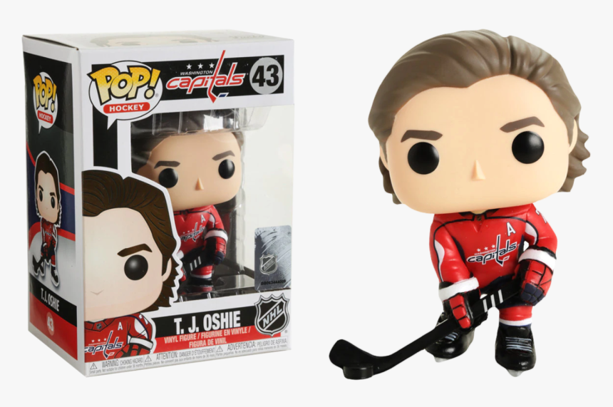 Nhl Hockey - T - J - Oshie Washington Capitals Pop - New Jersey Devils Funko Pops, HD Png Download, Free Download