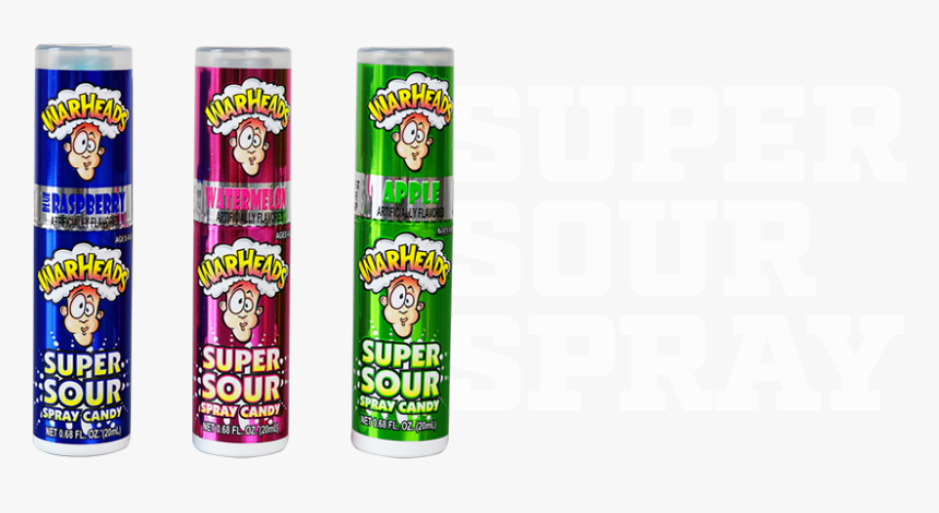 Warheads Super Sour Candy Spray, HD Png Download, Free Download