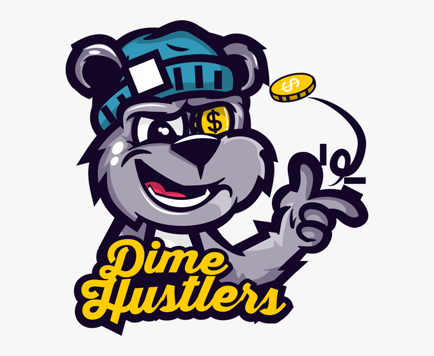 Dime Hustlers Bear Tee - Dime Hustlers, HD Png Download, Free Download