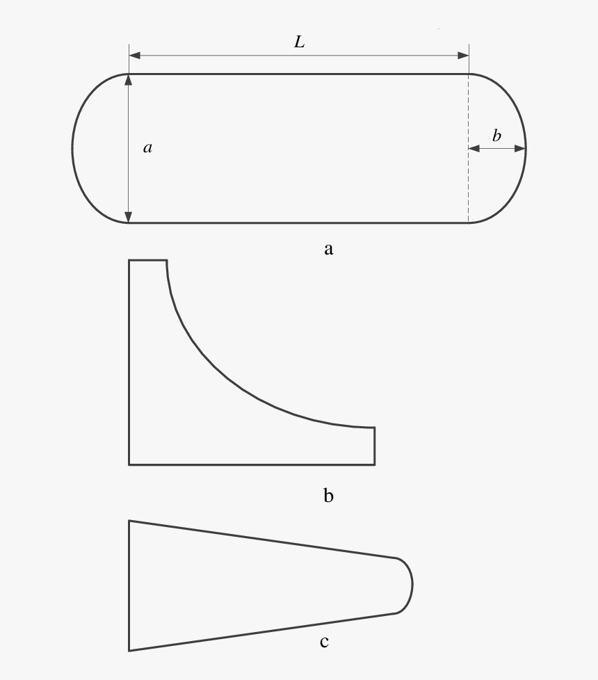 Two Dimensional Resonators Showing Chaotic Ray Dynamics - Line Art, HD Png Download, Free Download