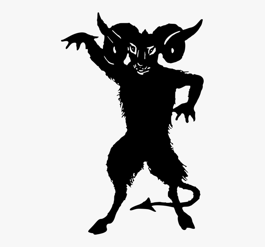 Demon Silhouette, HD Png Download, Free Download