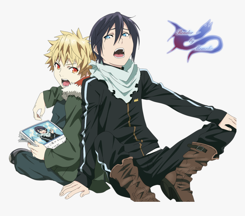 Yato And Yukine - Noragami Yato Wallpaper Art, HD Png Download, Free Download