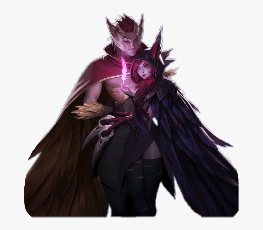 #rakan&xayah #rakan #xayah #lol #leagueoflegends - Xayah And Rakan Png, Transparent Png, Free Download