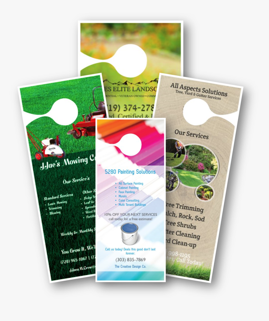 Creative Door Hanger Advertisements, HD Png Download, Free Download