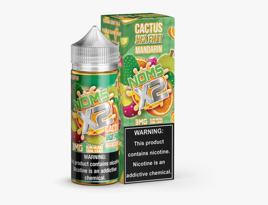 Noms X2 Vape Juice, HD Png Download, Free Download