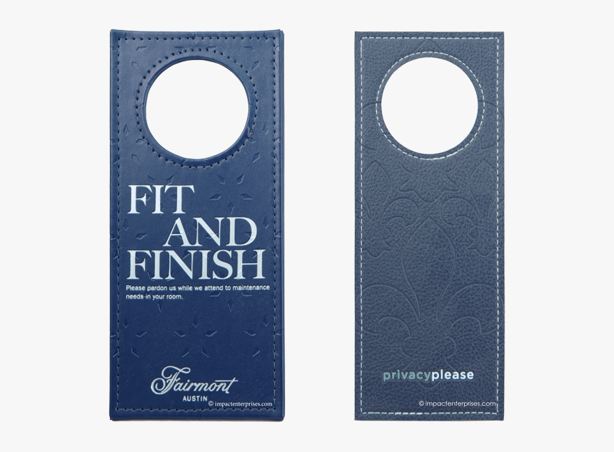 Custom Leather Door Hangers, HD Png Download, Free Download