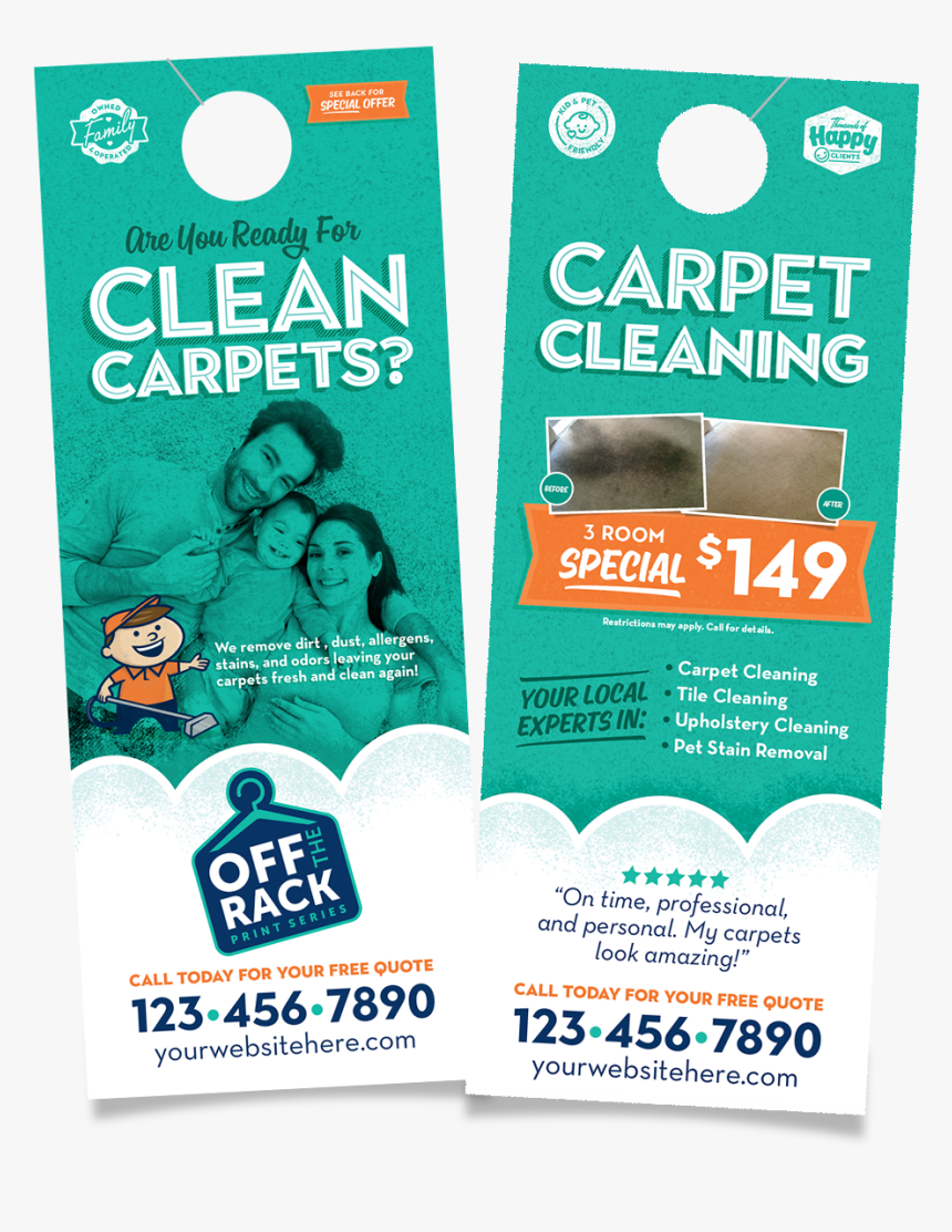 Door Hanger Cleaning Service, HD Png Download, Free Download