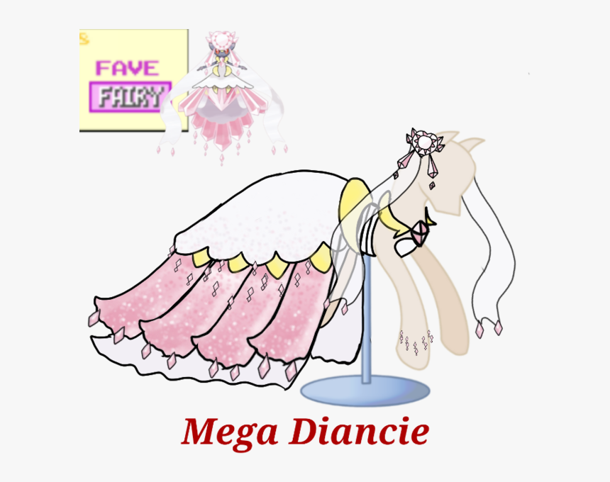 Human Mega Princess Diancie, HD Png Download, Free Download